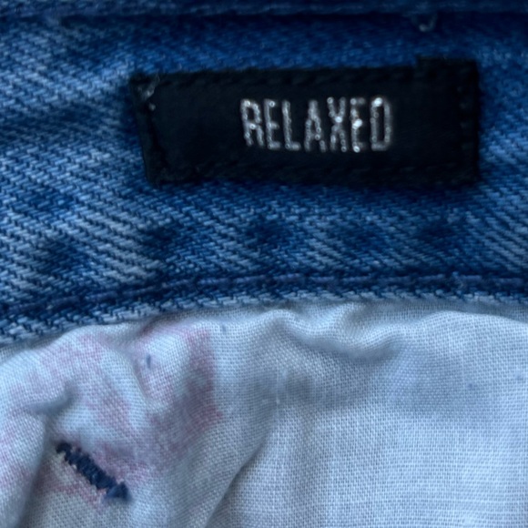 🆕 Juicy Couture Women's Relaxed Fit Tie Dye Denim 100% Cotton Jeans Size 31 Blue - Picture 13 of 13